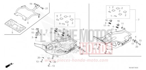 SKID PLATE CRF1100AS de 2025